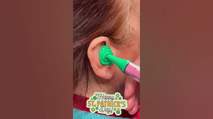 Happy #stpatricksday 💚🍀 #rochesterny #earimpression #audiologist #hearingaids #satisfying #hearing