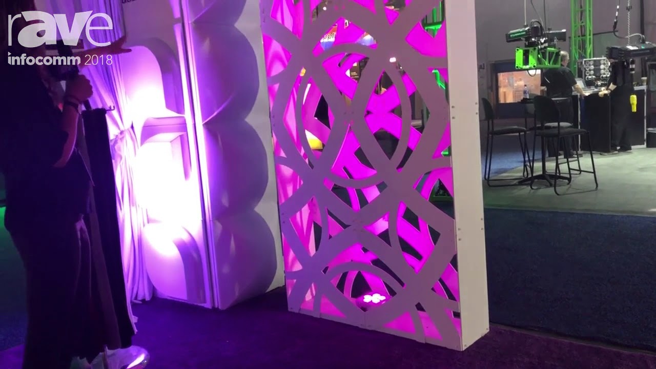 Infocomm 2018 Quest Events Features Geo Wall Scenic Walls Pipe