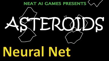 NEAT AI does Asteroids using AI and a Genetic Algorithm