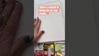 Stop caring so much about your art’s outcome! And the opinions… #watercolorpainting #watercolor