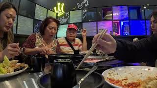 All you can eat Korean BBQ at BB2, our first time!