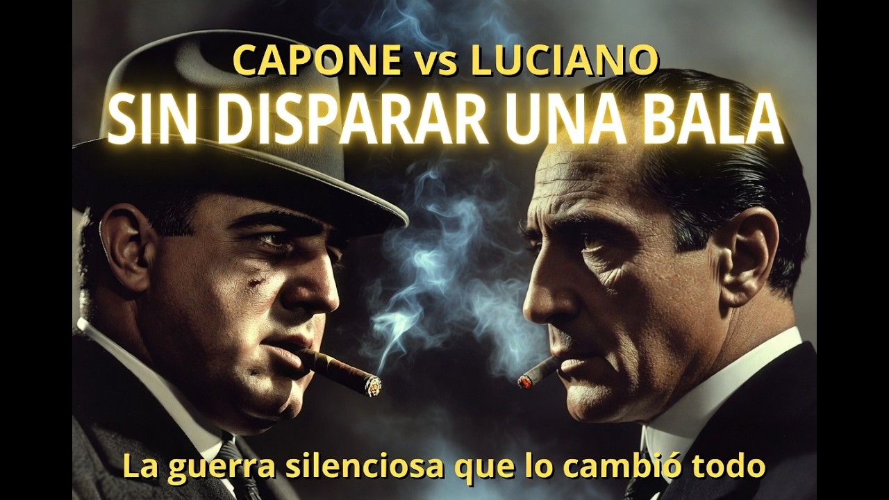 Capone vs Luciano: Cómo Lucky Luciano Destruyó a Al Capone Sin Disparar Una Sola Bala