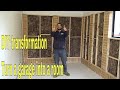 How to convert a garage into a room - DIY transformation