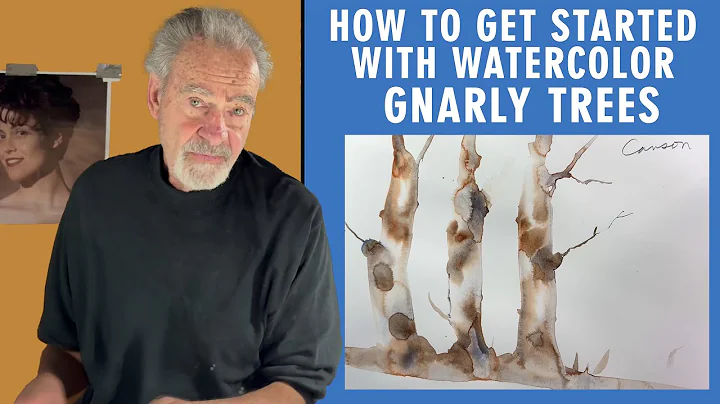 Gnarly Trees | How to get started with Watercolor Painting | Beginner's Guide | Part #2