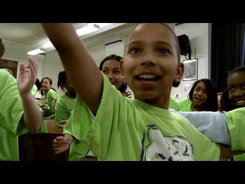 PS22 Chorus rehearses Jimmy Kimmel Live Theme Song