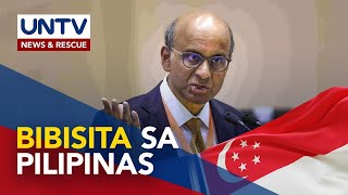 Singaporean Pres. Tharman Shanmugaratnam, Bibisita Sa Pilipinas Sa Agosto