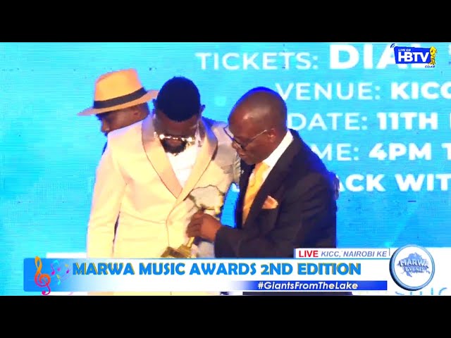 MARWA MUSIC AWARDS 2ND EDITION:👑  honory award (best artist of the year) ~Prince indah class=