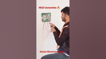 MCB Connection 🔥 #ytshorts #shorts #mcbox #mcbconnection #electricianworks
