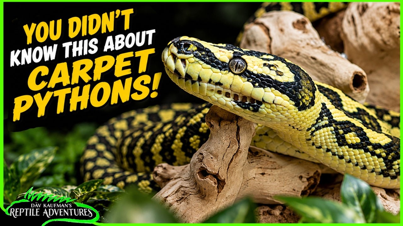 CARPET PYTHONS! Everything you NEED to know!