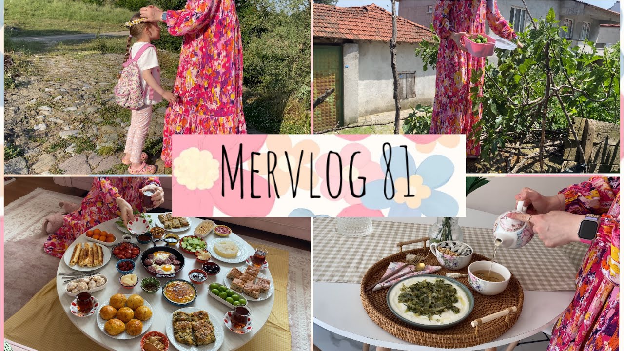 KÖYDE DOĞAL BİR GÜN GEÇİRMEK ????GELENEKSEL KÖY KAHVALTISI ???? KAHVALTILIK TARİFLER | ANNE BÖREĞİ