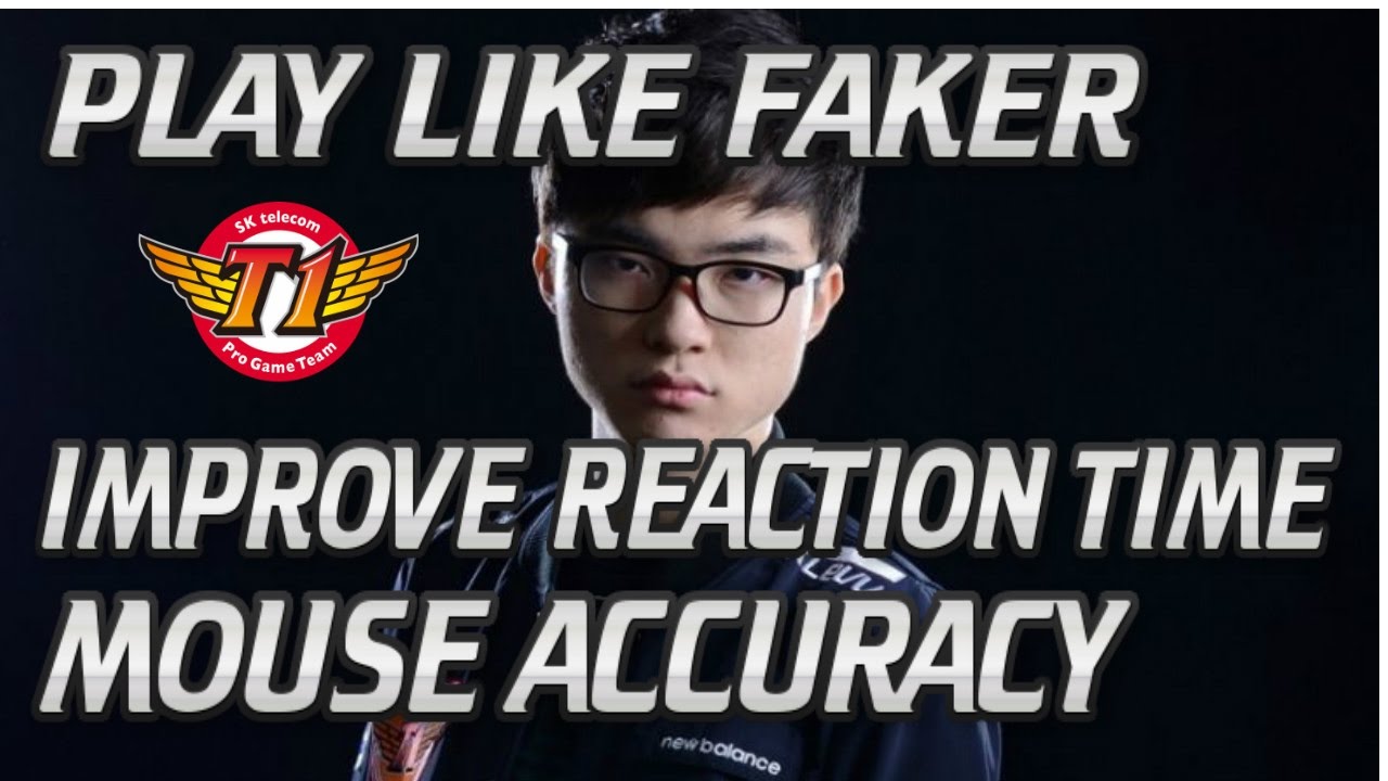 How To Improve Your Reaction Time & Mouse Accuracy - FAKERS TRAINING  METHOD! 