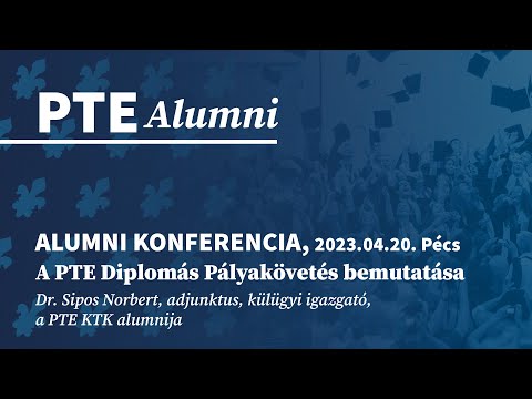 A PTE Diplomás Pályakövetés bemutatása