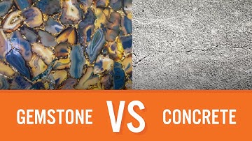 Gemstone vs Concrete | Countertop Comparison
