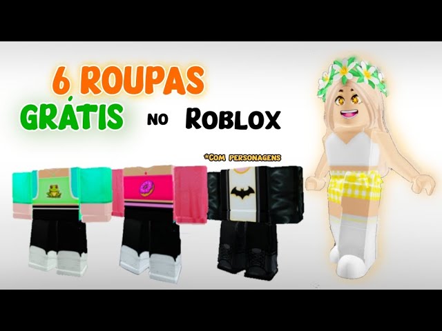 Como conseguir roupas grátis no Roblox