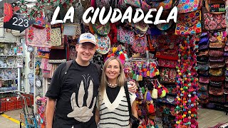 RUSOS VISITAN EL MERCADO de ARTESANIAS MÁS GRANDE de CDMX | VISITAMOS EL MERCADO CIUDADELA