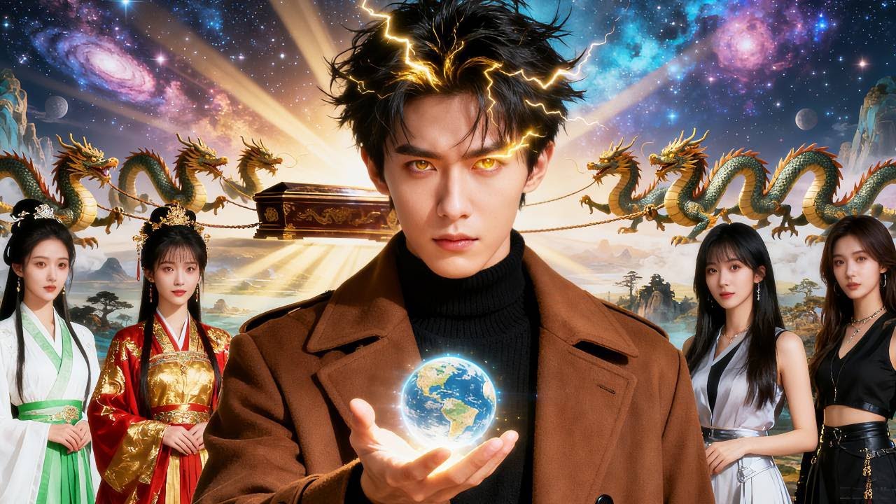 Pobre chico cayó en el ataúd de nueve dragones y heredó el poder divino—¡una palma cubre el cielo!