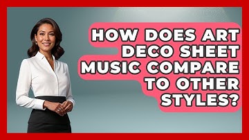 How Does Art Deco Sheet Music Compare To Other Styles? - Graphic Design Nerd