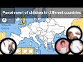 Do you punish children? Here are the laws that apply in different countries.