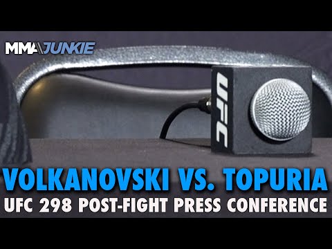 UFC 298: Volkanovski vs. Topuria Post-Fight Press Conference | Saturday 10 p.m. PT / 1 a.m. ET