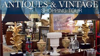 Tour Antique Vintage Eclectic Luxury Home Decor Interior Design Market! Shop with me! Estate jewelry