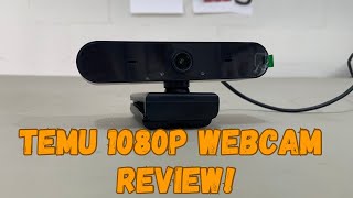 1080p Temu WebCam Review! (It Works!)