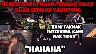 REAKSI DADDYHOOD TENGOK ANAK BUAH SENDIRI TAUNTING 🤣🔥 - HOMEBOIS VS BOUNTEE