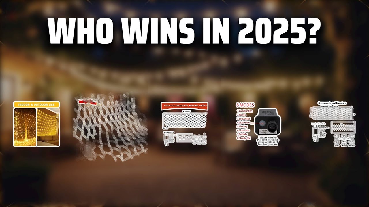 Пять лучших уличных сетчатых светильников 2025 года — обязательно к просмотру перед покупкой!