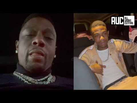 "Look At This Clown" Boosie Disappointed After Son Tootie Raww Throws Up In Rolls Royce