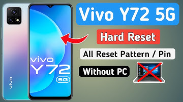 Vivo Y72 5G Hard Reset | Vivo Y72 5G Pattern Unlocked | Without PC | How to unlock Vivo Y72 5G