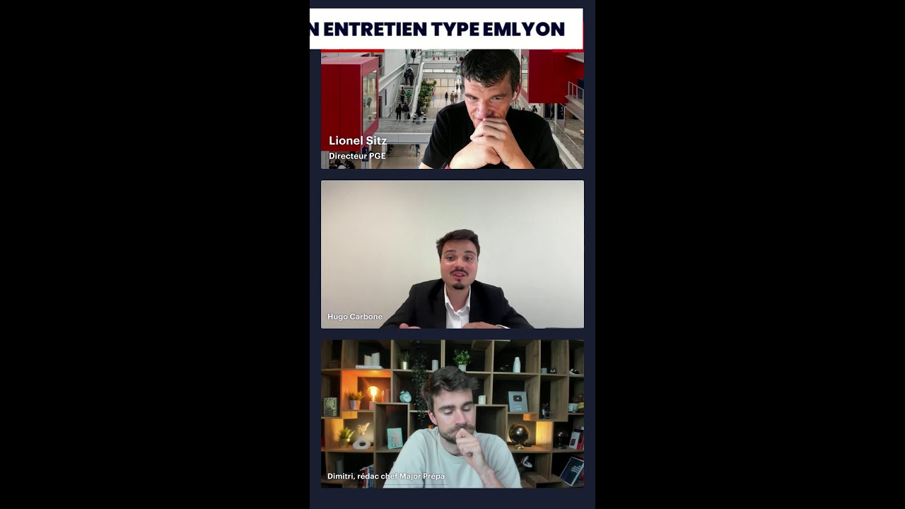 ORAULX 2026 : simulation d'un entretien type emlyon