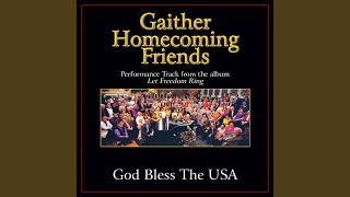 God Bless The U.S.A. (Original Key Performance Track With Background Vocals)
