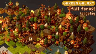 Garden Galaxy Longplay 🎃 Fall Forest with lots of Pumpkins (No Commentary)