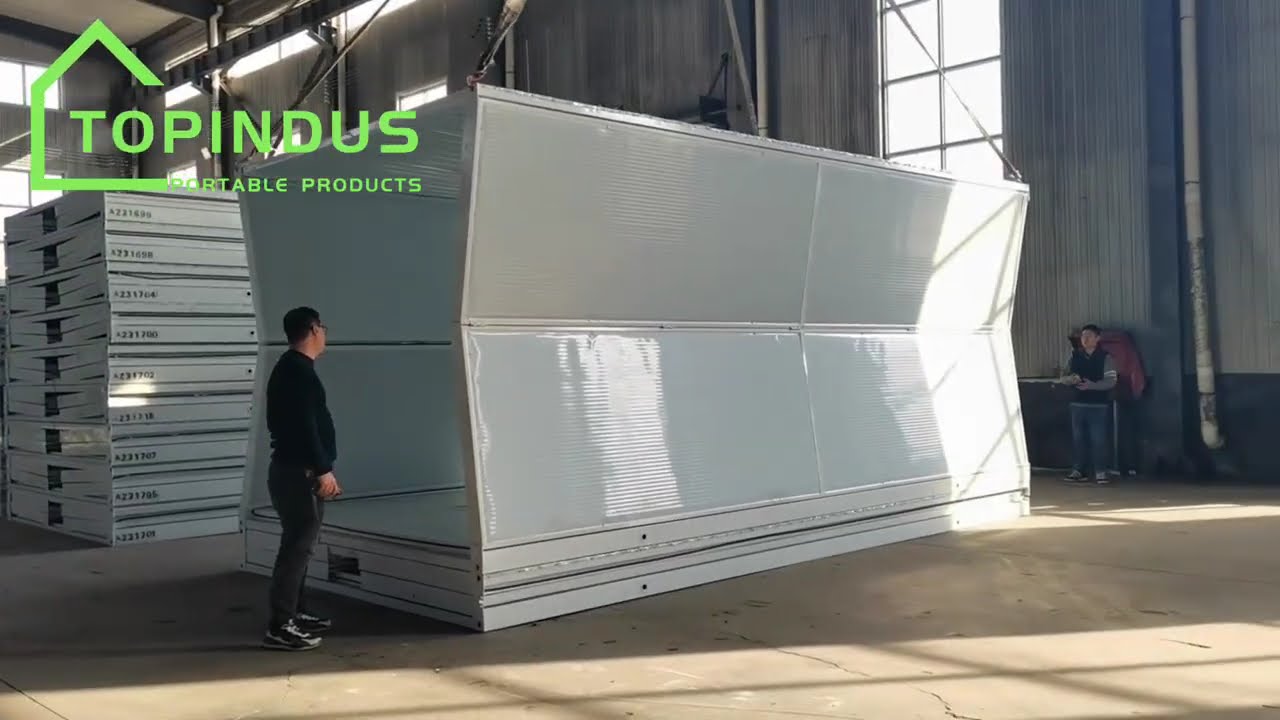 Modern 20FT Portable Luxury Prefabricated Foldable Container House