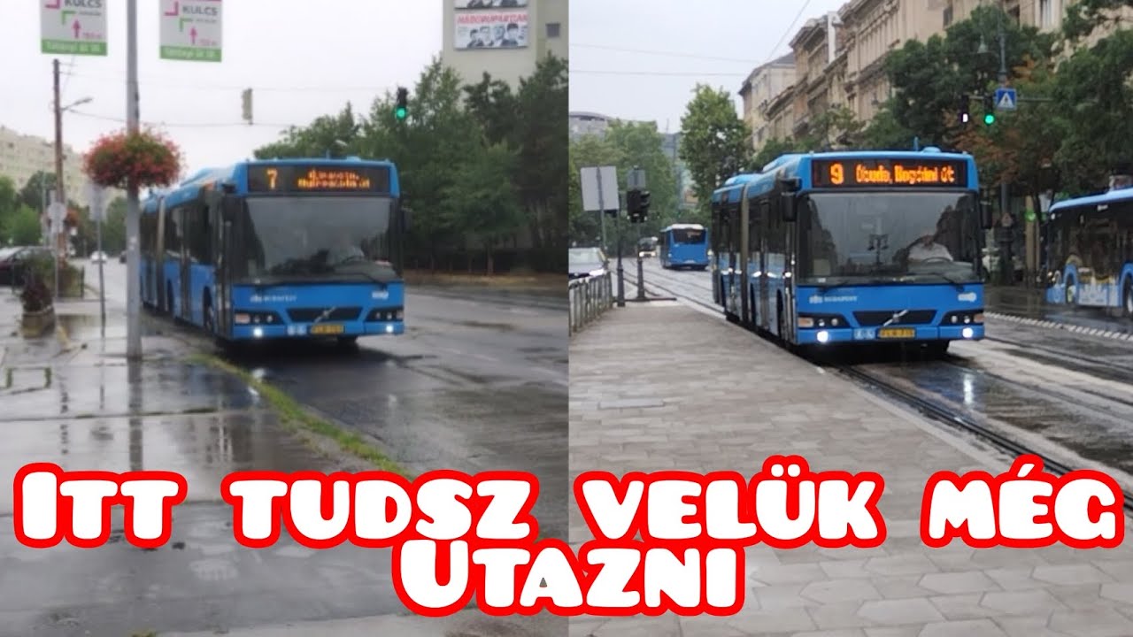 Két belvárosi vonal, ahol még tudsz Volvo 7700A-kal utazni | 2023. 07. 30.