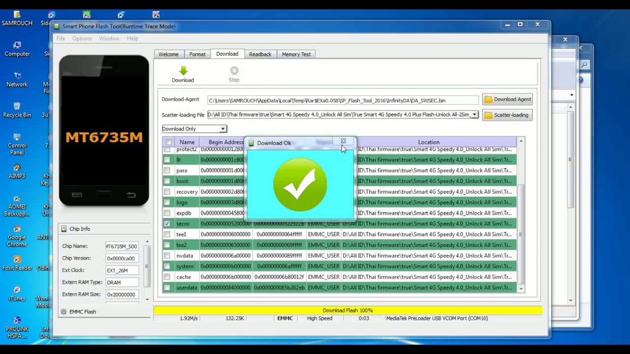 How To Flash True Smart 4G Speedy 4 0 Plus Flash Unlock All 2Sim 100%