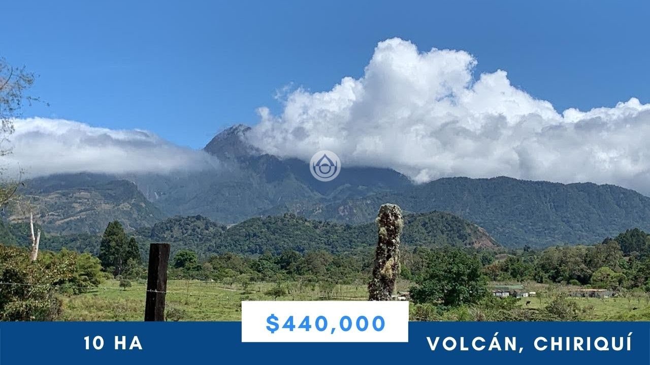 Finca de 10 HA con diversas fuentes fluviales y avistamiento de animales, Volcán, Chiriquí 6981.5000