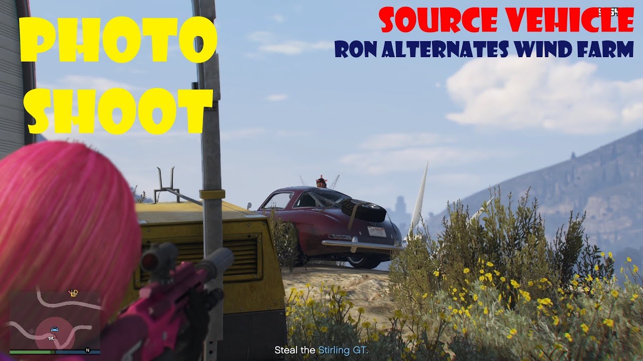 GTA Online CEO Source Vehicle Photo Shoot RON Alternates Wind