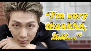 BTS’s RM Reveals How He Feels About ARMYs Using The Term “Namjooning”. screenshot 5
