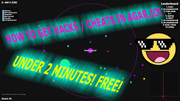 HOW TO GET HACKS / MODS IN AGAR.IO TO GET BOTS AND MASS FAST!