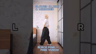 Blackpink - Pink Venom Dance Tutorial Slowed & Mirrored