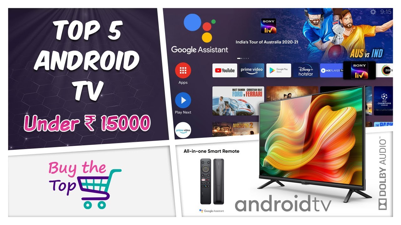 Top 5 Android TV Under 15000 Best Smart TV 2021 YouTube