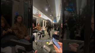 Block Tales Demo 3 train scene anime fight IRL #blocktales #roblox #anime