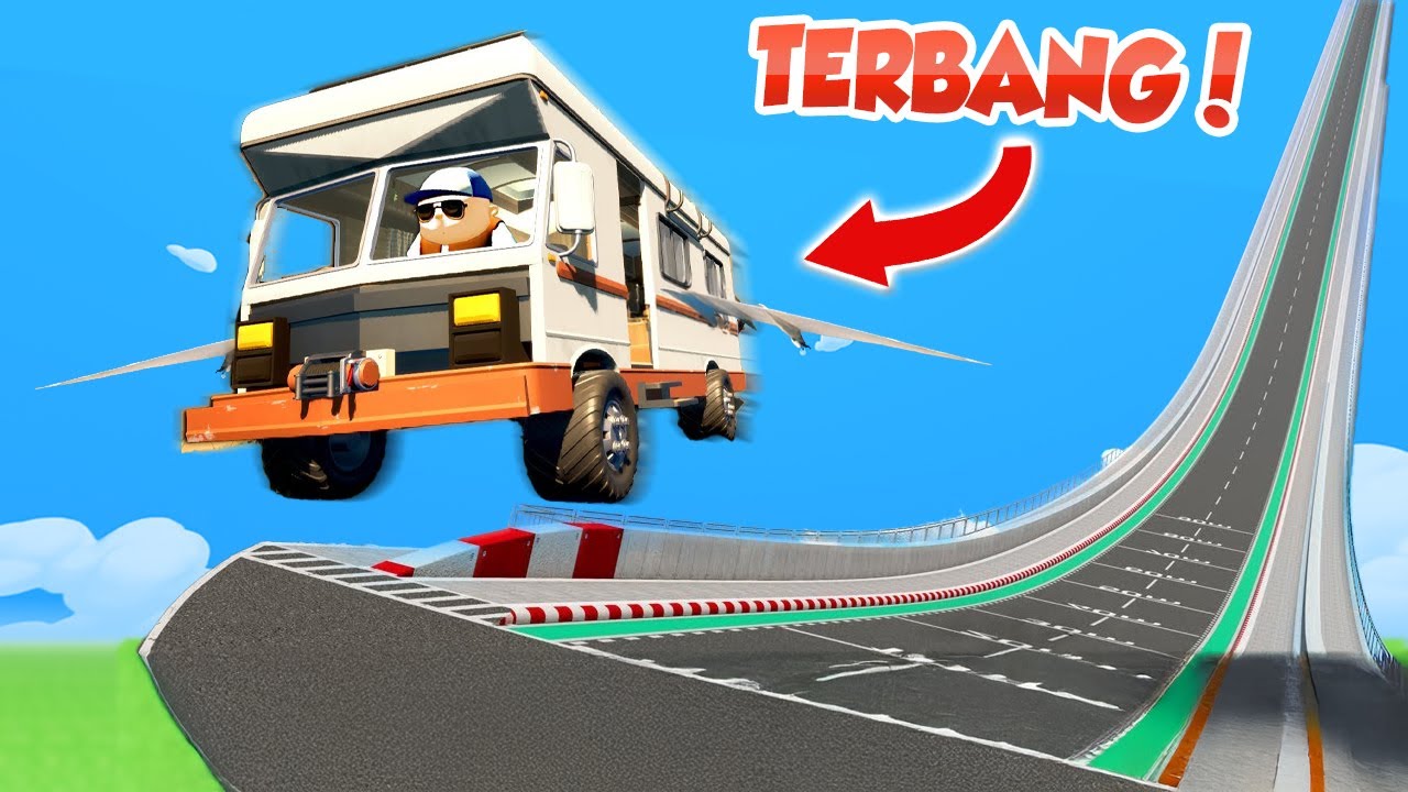 WKWK BUS TINGKAT 2 INI BISA CIT TERBANG MENUJU AKHIRAT !!!