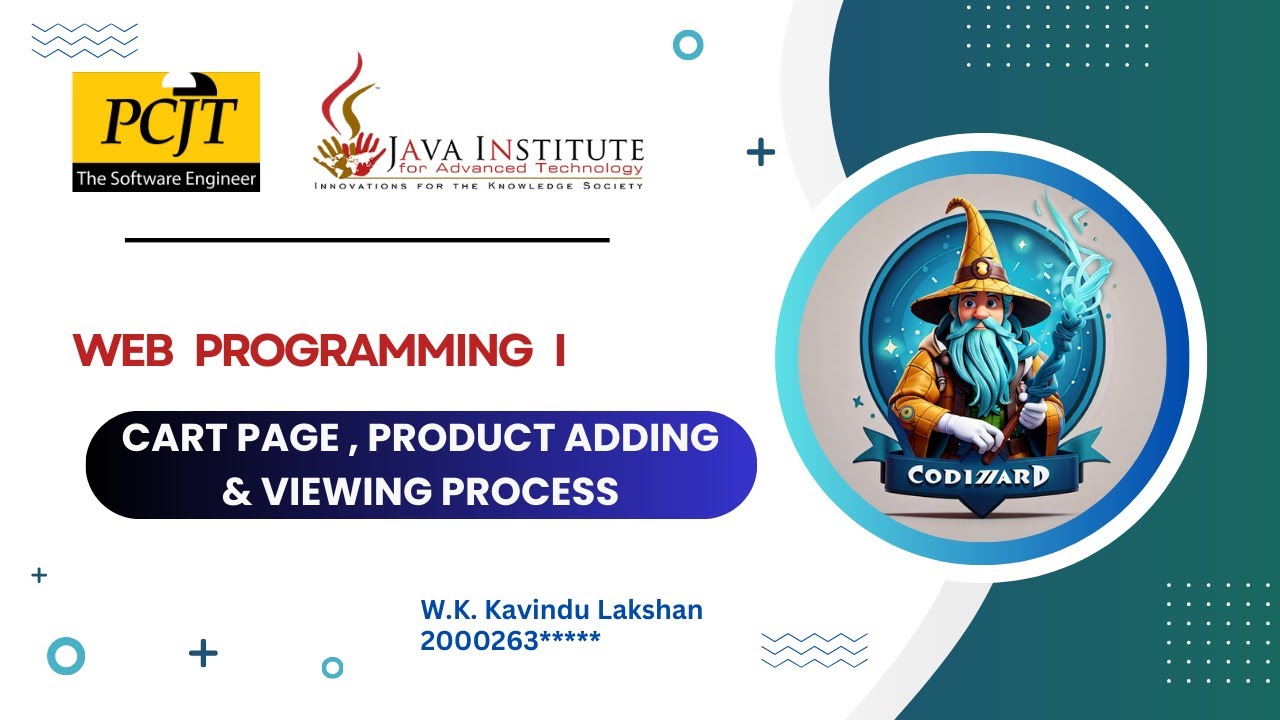Web Project Task 28 | Web Programming | eshop | Java Institute - YouTube