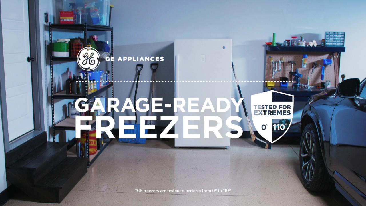 FUF14DLRWW by GE Appliances - GE® ENERGY STAR® 14.1 Cu. Ft. Frost-Free  Garage Ready Upright Freezer