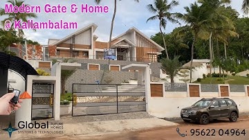 Sliding Gate Automation installed at Navaikulam, Kallambalam, Trivandrum | 📞: 9562204964