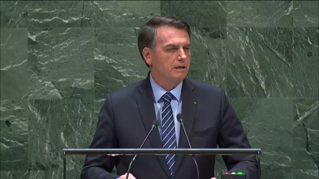 REPLAY - Jair Bolsonaro s'exprime lors de la 74ème assemblée générale de l'ONU emmanuel macron height