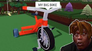 Roblox Build a Boat Funny Moments(BIKE)