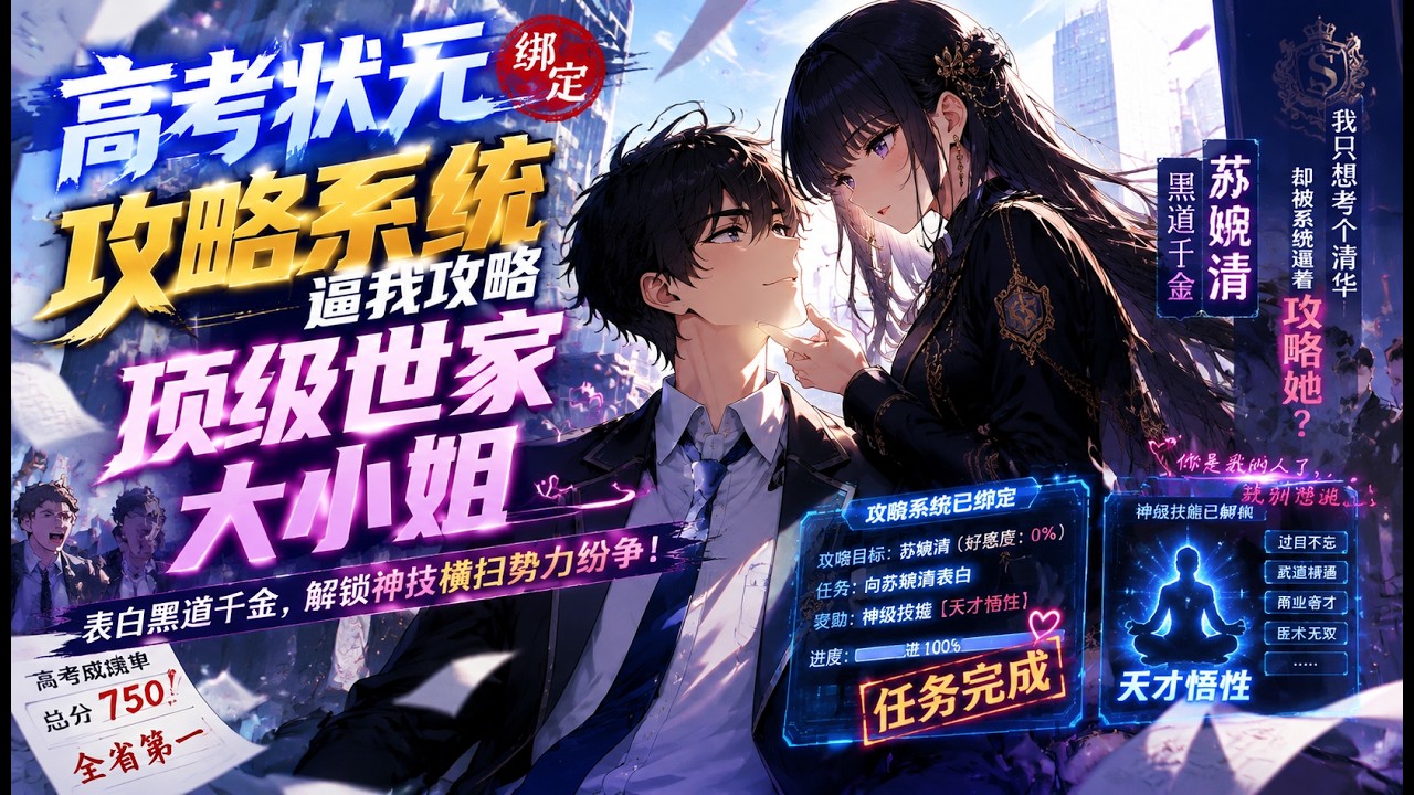 高考状元绑定系统，逆袭千金大小姐