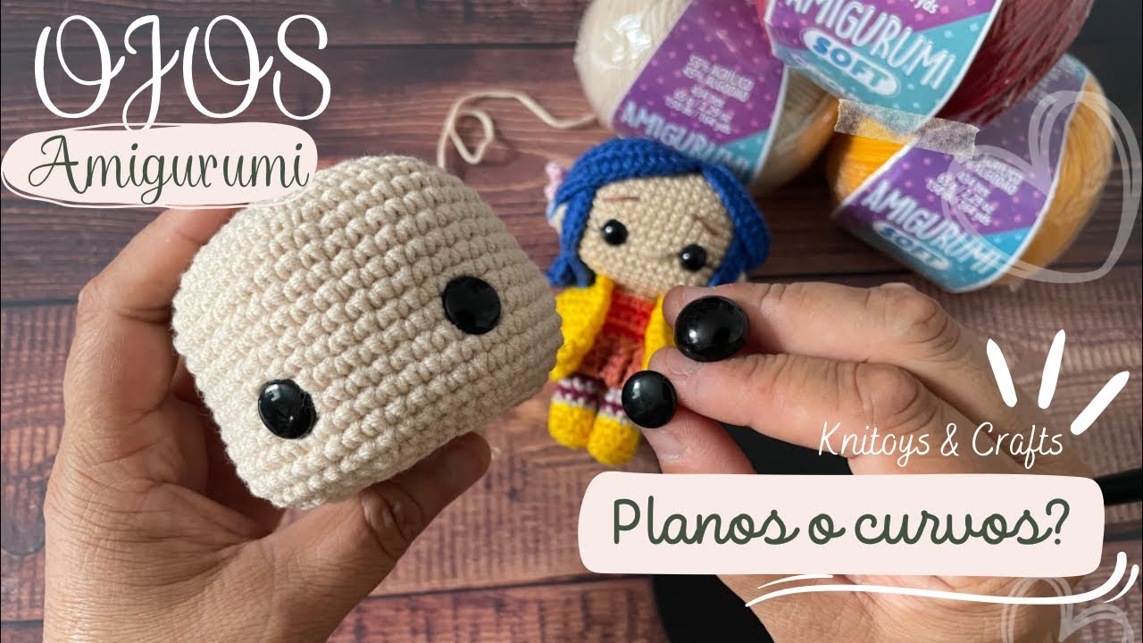 Tipos de ojos para poner en tus amigurumis. - Amigudolls